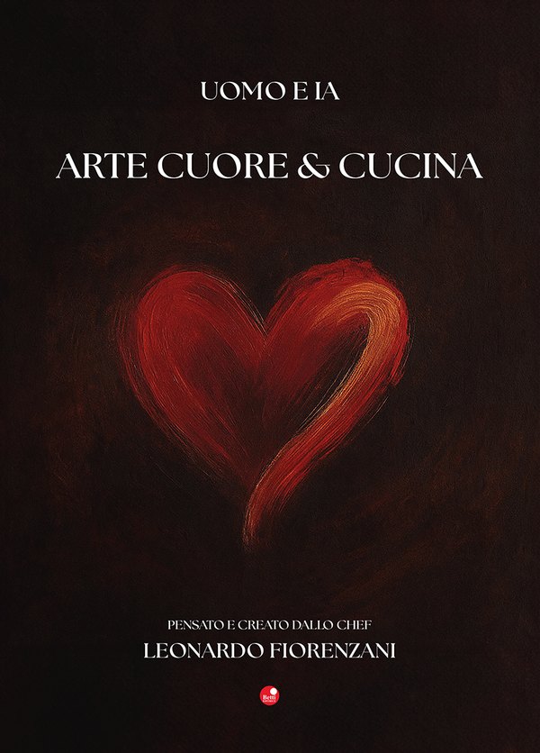 La copertina di «Arte Cuore & Cucina» di Leonardo Fiorenzani